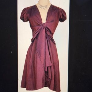 Calypso St. Barth Silk Wrap Dress in Royal Blue